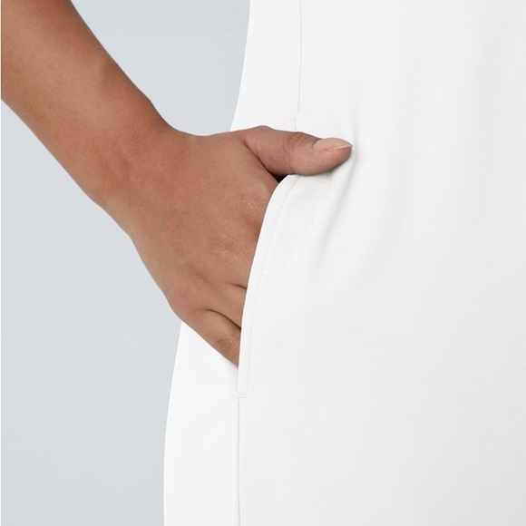 HALARA Softlyzero Airy Collar Pocket Color Block 2-Piece Mini Golf Active Dress - Picture 5 of 16